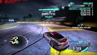 NFS Carbon Silver Track Drift Challenge series 5.1 Million Supra