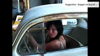 ma femme conduit ma cox de 1961'rat hoodride  sur radars wheels