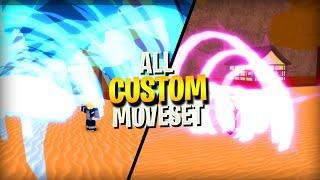 All Grimoire and Custom Moveset Skills in Roblox Project X