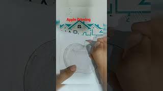 Easy Apple Drawing #zeezone #easy #drawing 