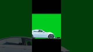 car accident greenscreen.