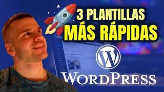  Los 3 Mejores TEMAS de WordPress RÁPIDOS del 2024