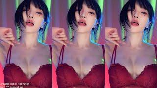 Watch Korean BJ yoon froggy 윤개굴이 Dance & Twerk with Red Bra!!!