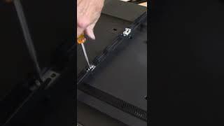 Learn how to assemble a universal TV stand #diy #interiordesign #diyhomerepair