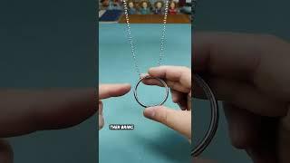 The Secret of Chains and Rings#puzzle#iq#iqtest