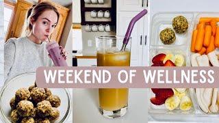 WEEKEND OF WELLNESS VLOG 2022 | self-care, healthy routines & habits | taking care of myself