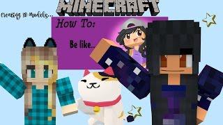 How To Make 3D Models Like Aphmau!