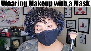MAKEUP WITH A FACE MASK - HOW TO KEEP YOUR MAKEUP ON!
