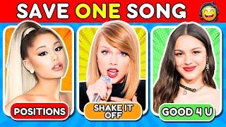 SAVE ONE SONG - TOP Viral Hits  Music Quiz #10