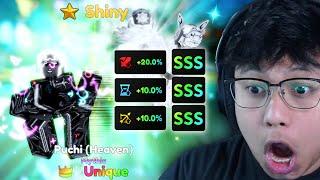 UNIQUE PUCHI (HEAVEN) SSS MAX STATS SHOWCASE - Anime Adventures