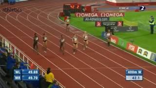 400m Women's - Diamond League Stockholm 2016