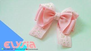 Laço Sweet  Sweet #Ribbon Bow  DIY by Elysia Handmade