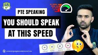 PTE Speaking Speed you should follow for 79+ | Language Academy PTE