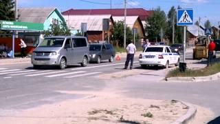 ДТП на ул.Садовой. Югорск, 04.07.13.г