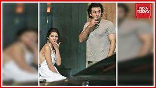 Ranbir Kapoor, Mahira Khan Share A Cigarette, Picture Goes Viral