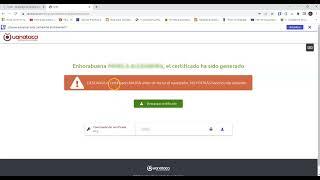 Como descargar certificado digital UANATACA