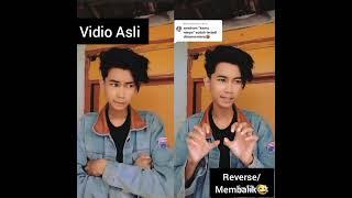 viral Vidio asli dan reverse lucu dilan Cepmek|| alif tiktok kamu nanya