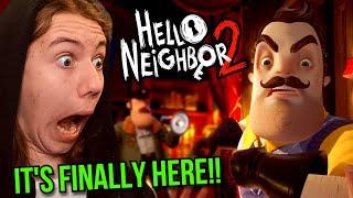 Hello Neighbor 2 is FINALLY HERE!! (GAMEPLAY + ENDING) EARLY ACCESS ft. @jazboii