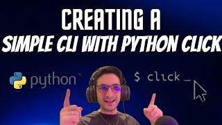 Creating a simple CLI with Python Click