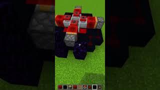 HOW TO BUILD A NUKE BOMB IN MINECRAFT(WITH DUBIDUBIDU) #minecraft #shorts