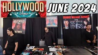 Getting Celebrity Autographs at Hollywood Show 2024 June