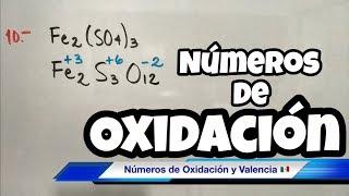 Estados de OXIDACIÓN y VALENCIA (Bien fácil)