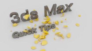 3dsMax 'Quick Tips' - OpenSub-Div