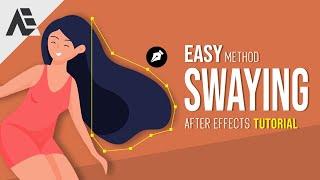 After Effects Tutorial: Easy Swaying Wave (Simple Method)