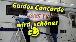 Guidos Concorde wird schöner – GNS zu Gast bei Cartec Design