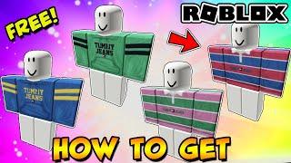 [EVENT] *4 FREE ITEMS* How To Get 2 TJ Pop Hoodie & 2 Stripe Rugby Shirts on Roblox - Tommy Play