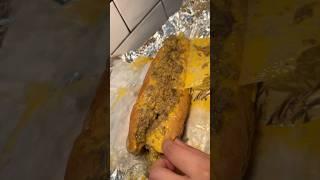 Opening up the legendary CHEESESTEAK from Fedoroff’s in Brooklyn NYC!!  #DEVOURPOWER #asmr