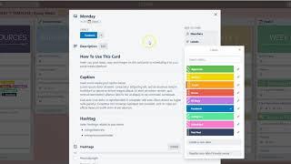 How to apply a label to a Trello card