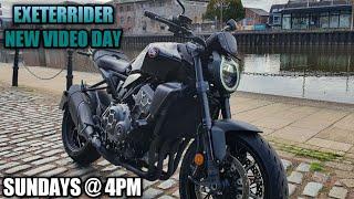 Exeterrider New Channel Video Day & Honda CB1000R Black Edition