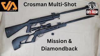 Crosman Mission and Diamondback Multishot Break Barrel