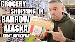 GROCERY SHOPPING IN FARTHEST NORTH CITY IN AMERICA?! | BARROW (UTQIAGVIK) ALASKA | CRAZY PRICES?!