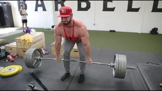 Bradley Martyn | 405lb deadlift for 20 | RAW