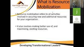 Introduction to Resource Mobilization