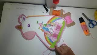 Unboxing Kidz Maker Tema Lovely Pillow MY UNICORN