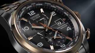 Citizen Eco-Drive Gents World Time A T Watch