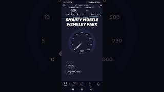 Smarty Mobile, UK - Speed Test (out on the street)