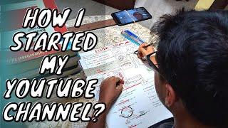 My YouTube journey | How I started my YouTube channel ? | How I create animated biology contents?