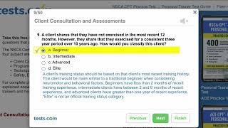 NSCA CPT Practice Test