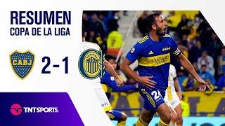 🟡 ¡GRAN TRIUNFO de BOCA ante ROSARIO CENTRAL en un PARTIDAZO! | Boca 2-1 Rosario Central | RESUMEN