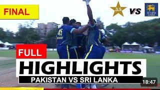 Pakistan Vs Sri Lanka Hong Kong Super Sixes Final Match Full Highlights 2024 | PAK VS SL