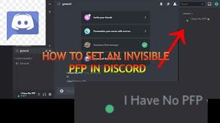 How to set a invisible/transparent/blank profile picture in discord