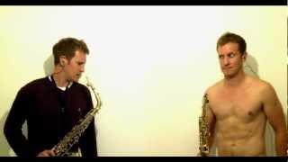 Gotye ft. Tristan & Tristan on Saxophone - Somebody That I Used To Know