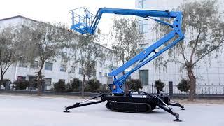 MORN LIFT Product Display --- Crawler Spider Boom Lift