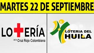 Resultados Lotería de la CRUZ ROJA y HUILA Martes 22 de Septiembre 2020 | PREMIO MAYOR 