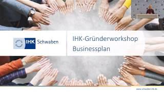 IHK Gründerworkshop Online: Businessplan 2/6