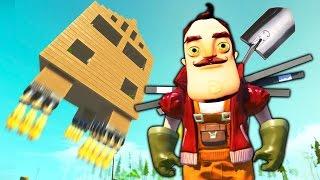 ПРИВЕТ СОСЕД! - БЕЗУМНЫЙ ДОМ СОСЕДА С ЛОВУШКАМИ В SCRAP MECHANIC ( Hello Neighbor )